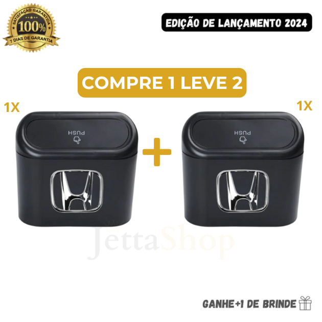 (COMPRE 1 LEVE 2) Kit Porta Resíduos Automotivo - BagJettaCar™ (ESPECIAL BLACK FRIDAY)