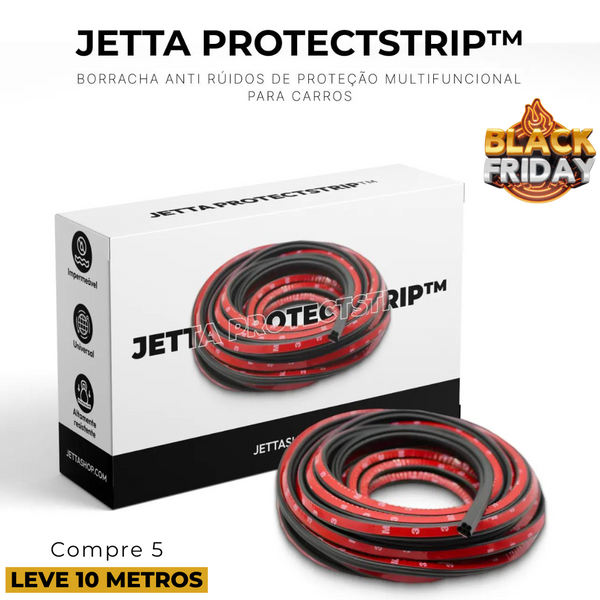 (COMPRE 5 LEVE 10 METROS) Jetta ProtectStrip™ - Borracha Anti Rúidos de Proteção Multifuncional para Carros [ESPECIAL BLACK FRIDAY]