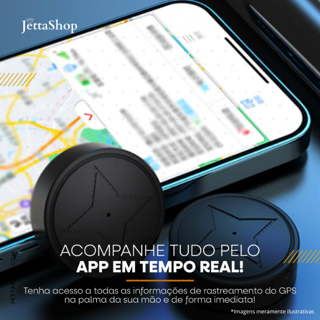 (PAGUE 1 LEVE 2) Mini Rastreador GPS - TrackJetta™