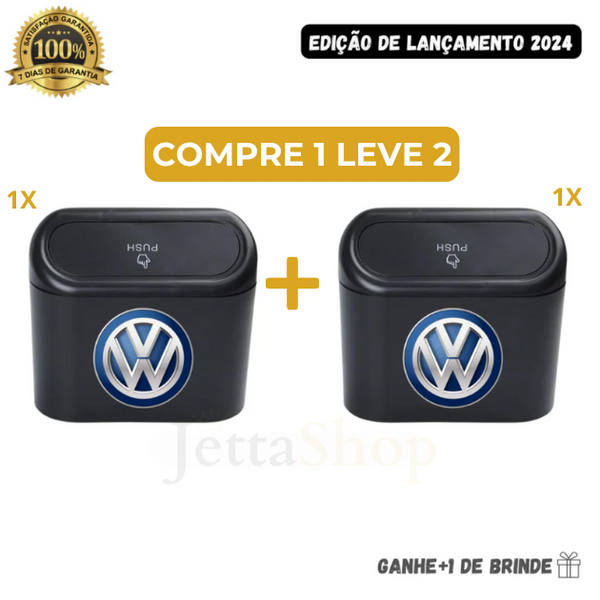 (COMPRE 1 LEVE 2) Kit Porta Resíduos Automotivo - BagJettaCar™ [ESPECIAL BLACK FRIDAY]