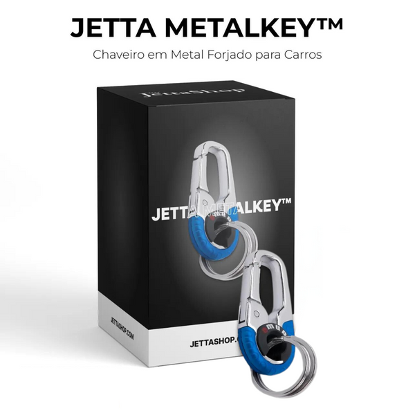 Chaveiro em Metal Forjado para Carros - Jetta MetalKey™ [PROMOÇÃO LIMITADA]