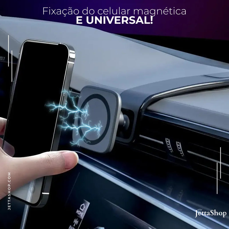 Suporte Magnético de Celular Universal - Jetta MagPhone™ (PROMOÇÃO LIMITADA ATÉ HOJE 23:59)