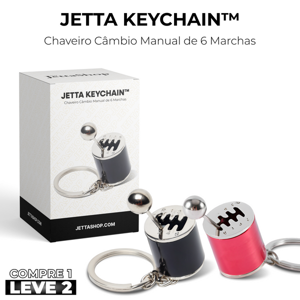 (PAGUE 1 LEVE 2) Chaveiro Câmbio Manual de 6 Marchas - Jetta KeyChain™ [LIQUIDA NATAL]