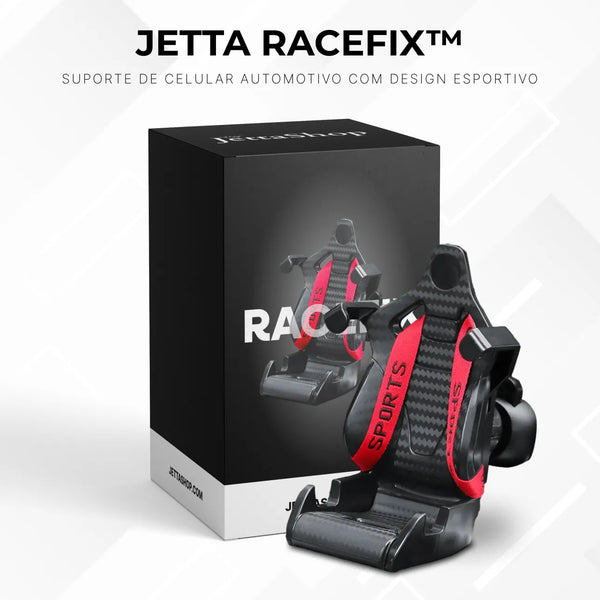 Suporte de Celular Automotivo com Design Esportivo - Jetta RaceFix™ [PRODUÇÃO EXCLUSIVA E LIMITADA]